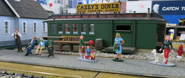 Casey's Diner on Big Green - Milford 2014